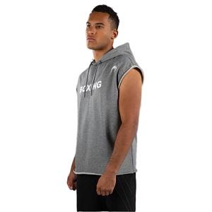 Venum - Felpa con cappuccio / Boxing VT / Senza maniche / Grigio / Medium